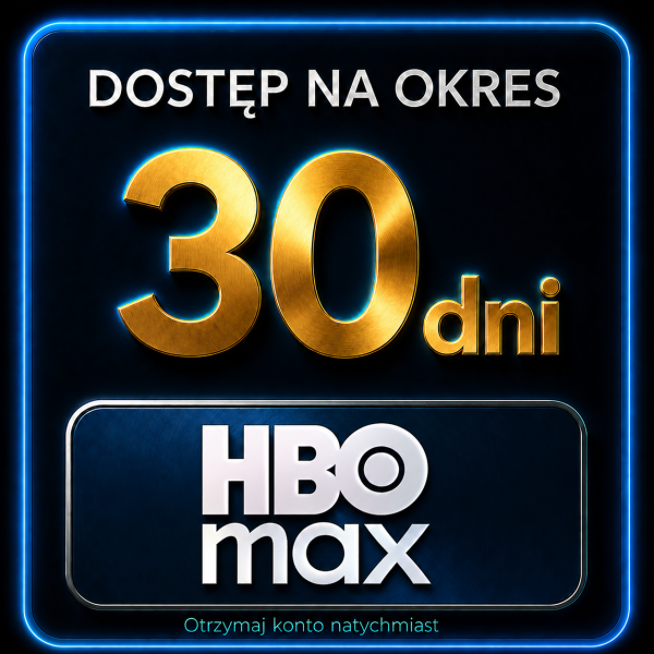 HBO MAX 30 DNI KONTO PREMIUM